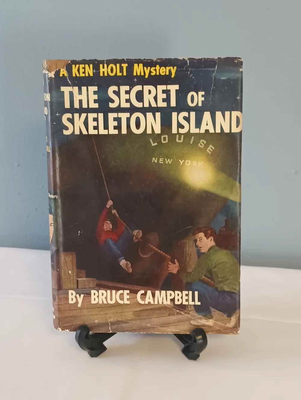 The Secret of Skeleton Island by Bruce Campbell - Vintage Mystery Hardcover